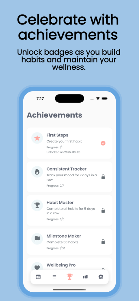 Habit Tracker: Wellgrid screenshot 8